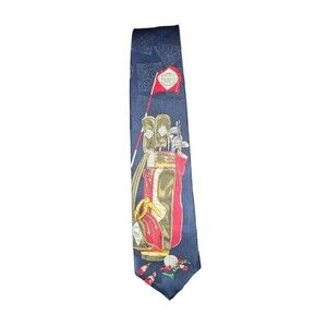 Vintage Novelty Necktie Tabasco Golf Mens 1990's Tie 100% Silk